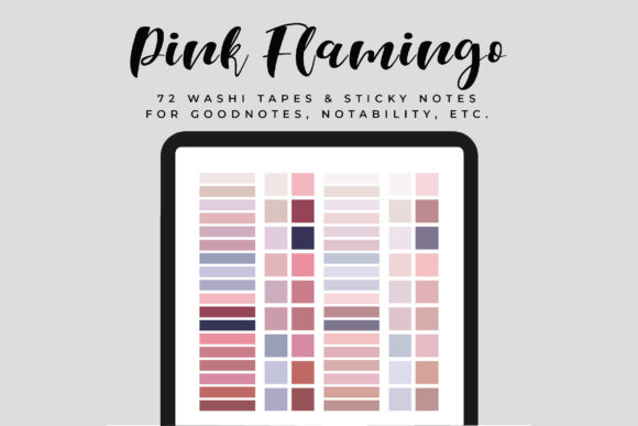 Download Digital Washi Tapes &amp; Sticky Notes - Tape Collection