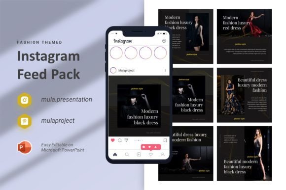 Download Fashion  - Instagram Feed Template - Instagram Collection