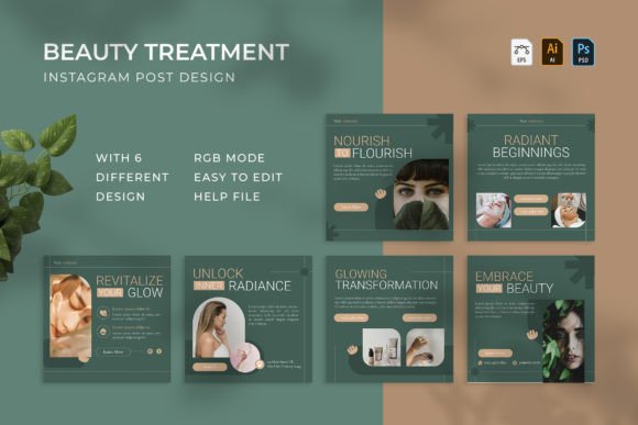 Download Beauty Treatment - Instagram Post - Instagram Collection