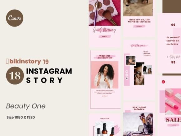 Download Beauty One Instagram Story Canva - Instagram Collection