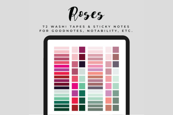 Download Digital Washi Tapes &amp; Sticky Notes - Tape Collection