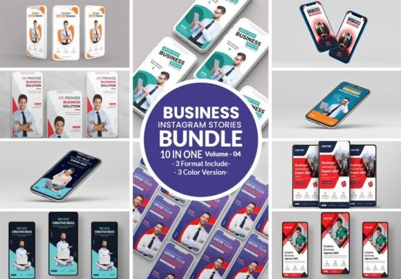 Download Corporate Instagram Template Bundle - Instagram Collection