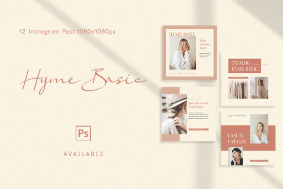 Download Hyme Basic - Fashion Instagram Template - Instagram Collection