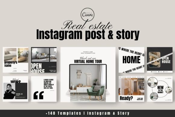 Download Real Estate Instagram Templates - Instagram Collection