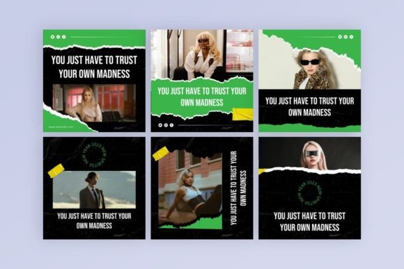 Download Fashion - Instagram Feed Template - Instagram Collection
