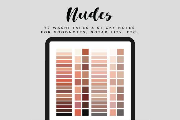 Download Digital Washi Tapes &amp; Sticky Notes - Tape Collection