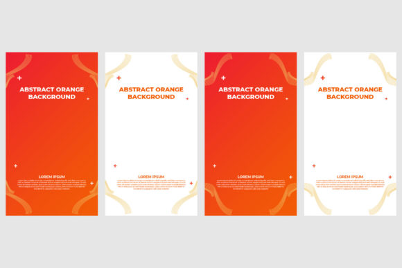 Download Orange Instagram Stories Template - Instagram Collection