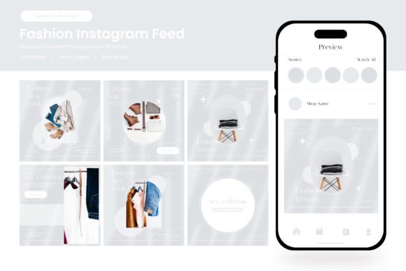 Download Fashion Instagram Feed Elegant Bundel - Instagram Collection