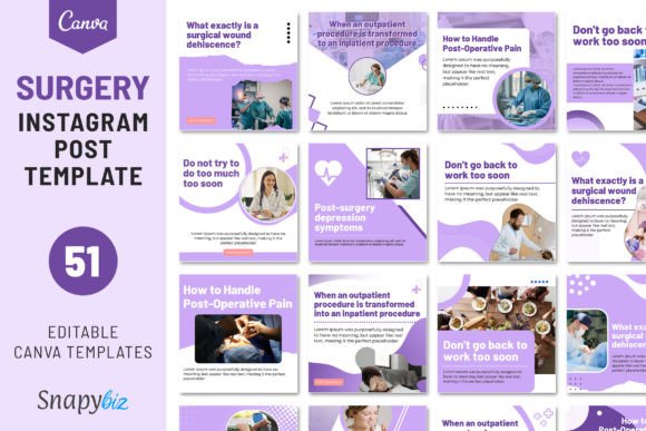 Download Post Surgery Instagram Post Template - Instagram Collection