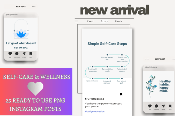 Download Self-Care &amp; Wellness Instagram Posts - Instagram Collection