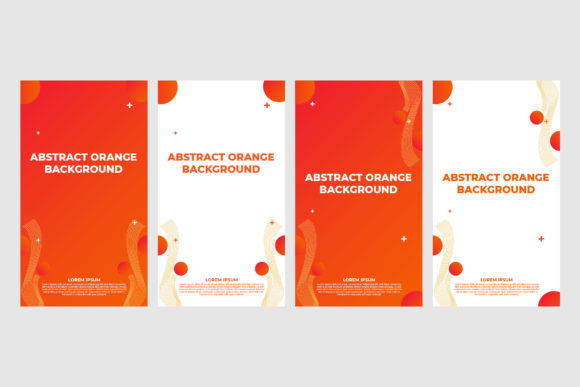 Download Orange Instagram Stories Template - Instagram Collection