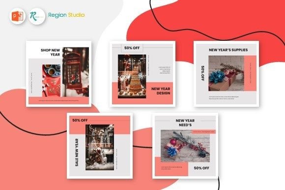 Download Template Instagram - Shop New Year - Instagram Collection