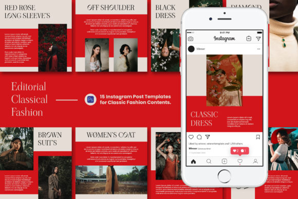 Download Editorial Fashion Instagram Post - Instagram Collection
