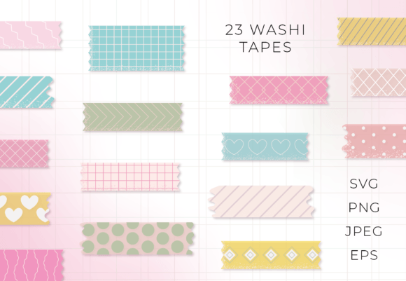 Download Washi Tape Illustrations - Premium Resources
