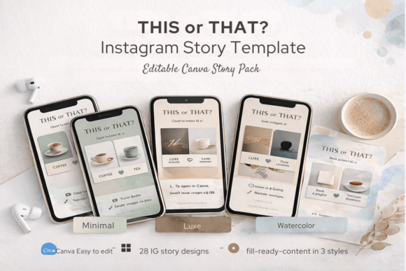 Download This or That Instagram Story Templates - Instagram Collection