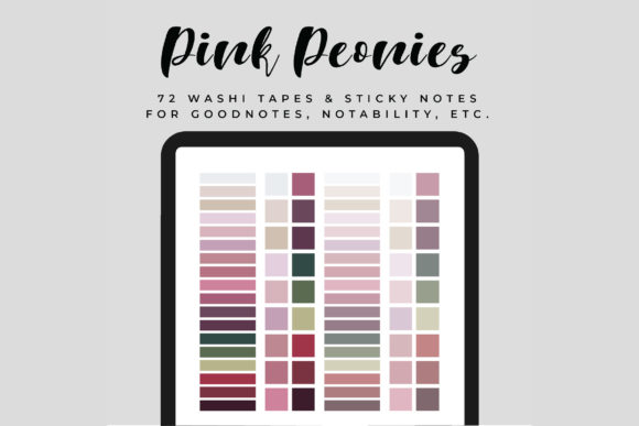 Download Digital Washi Tapes &amp; Sticky Notes - Tape Collection
