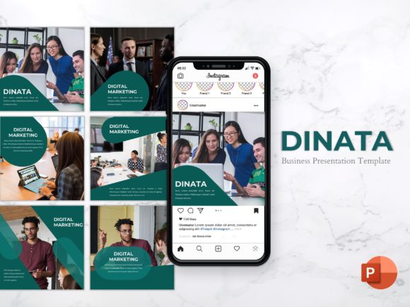 Download Instagram Feed Template - Dinata - Instagram Collection