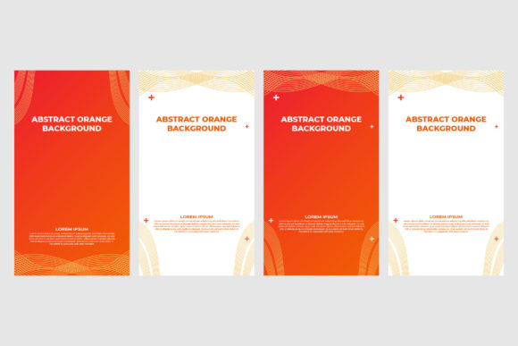 Download Orange Instagram Stories Template - Instagram Collection