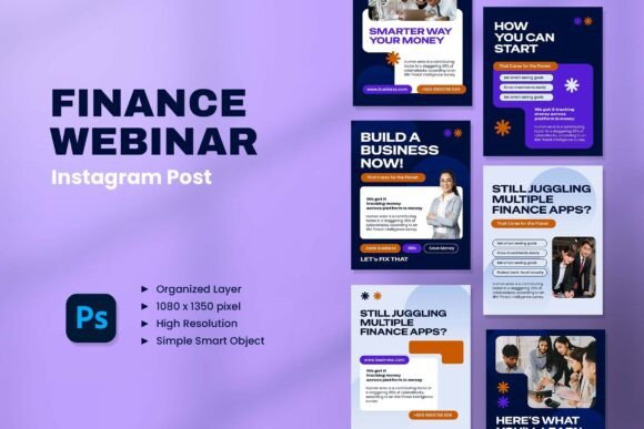 Download Finance Webinar Instagram Post - Instagram Collection