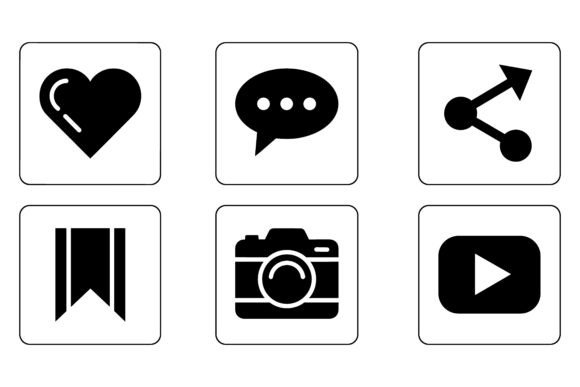 Download Social Media Set - Social media set Collection