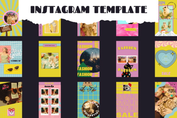 Download Christmas Instagram STORY Template - Instagram Collection