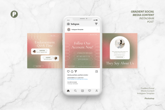 Download Gradient Social Media Content Instagram - Instagram Collection