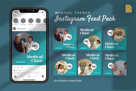 Download Instagram Feed - Medical Google Slides - Instagram Collection