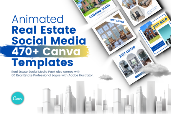 Download Instagram Real Estate Canva Template - Instagram Collection