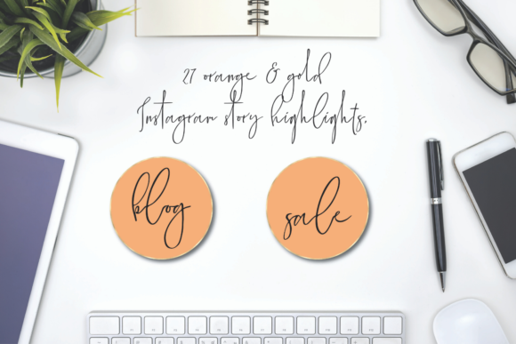 Download Orange Instagram Story Highlight, Insta - Instagram Collection