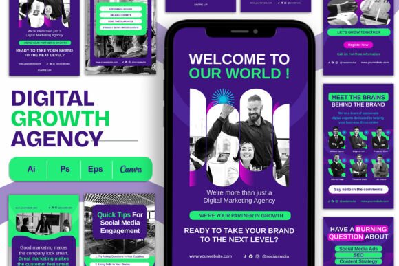 Download Digital Growth Agency - Instagram Story - Instagram Collection